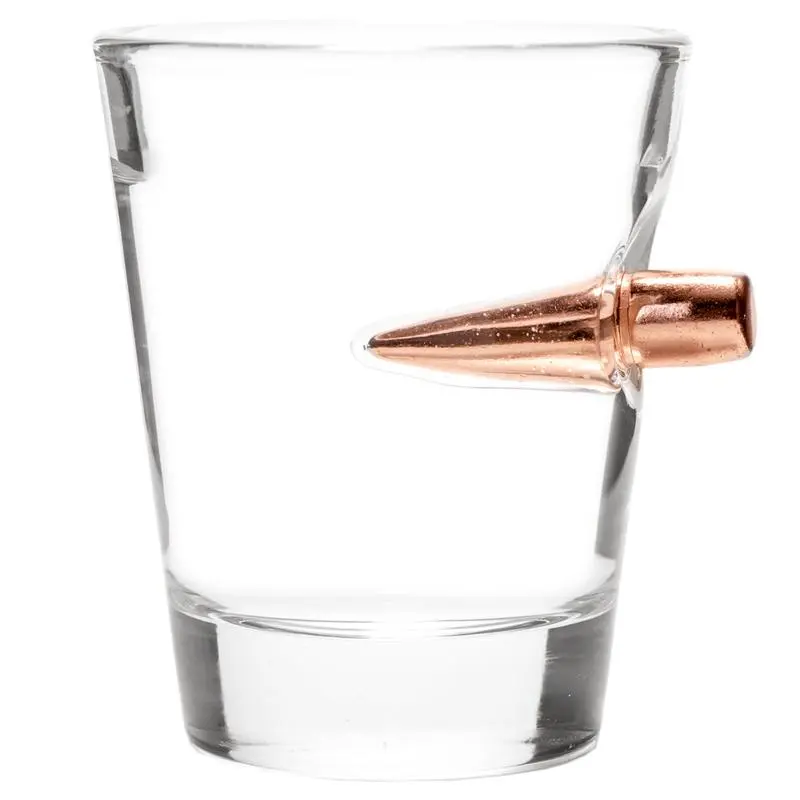 Lucky Shot Bicchiere da Shot 2oz. con proiettile .308/7.62