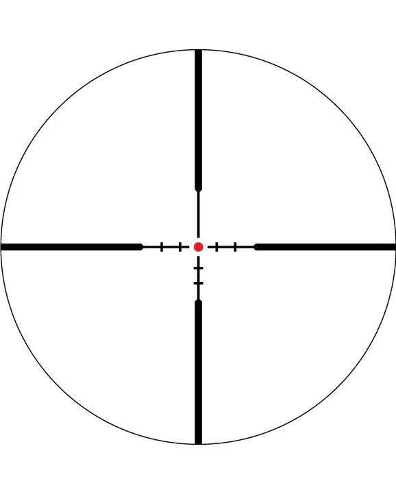 Vortex Optics Crossfire II 1-4x24 Reticolo Illuminated Dead-Hold® 2A BDC (MOA)  CFR-1401i
