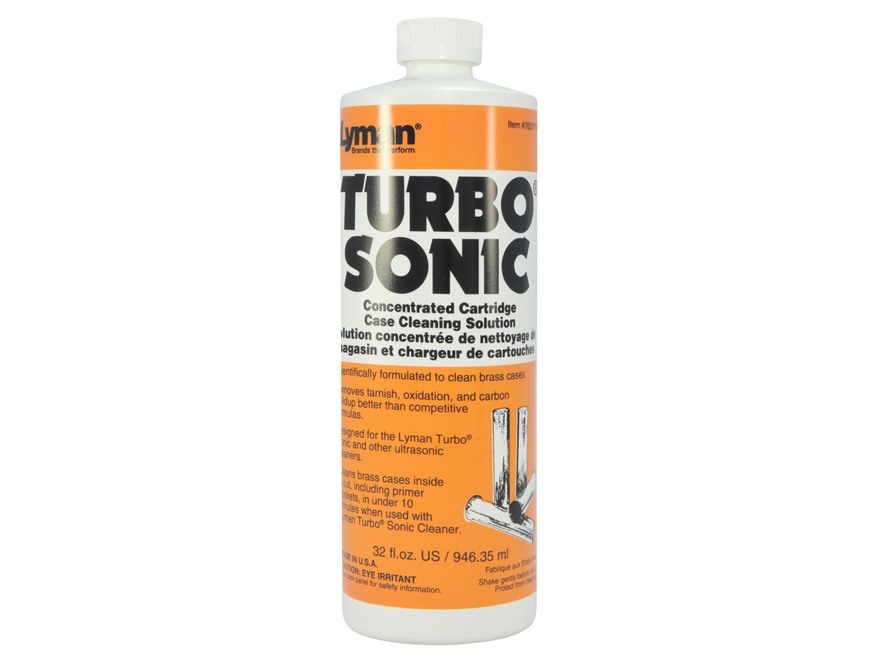 Soluzione LYMAN per la pulizia dei bossoli da utilizzare con il sistema Turbo Sonic