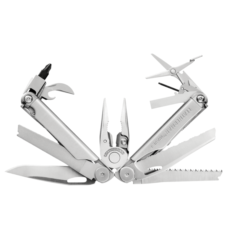 LEATHERMAN - Wave Plus attrezzo multifunzione con 18 utensili