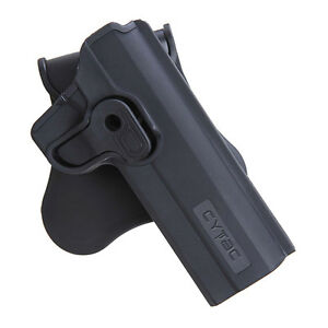 VlaMiTex Fondina Interna In Pelle Per Colt 1911 – IWB, Per Mancini – Adatta A Cinture Fino 5 Cm – Garanzia 5 Anni