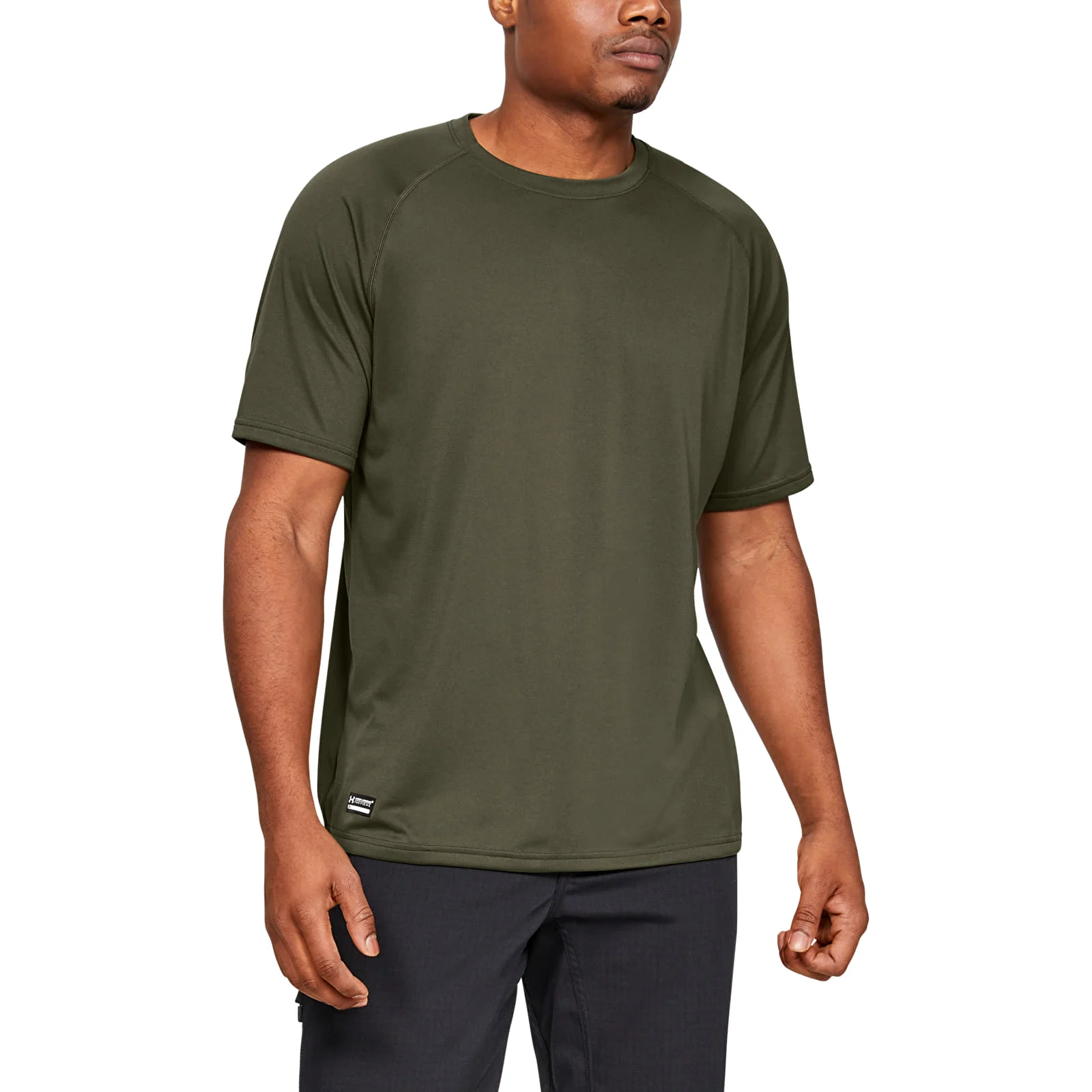 Under Armour Tactical Maglietta Tac Tech T Marine OD Green