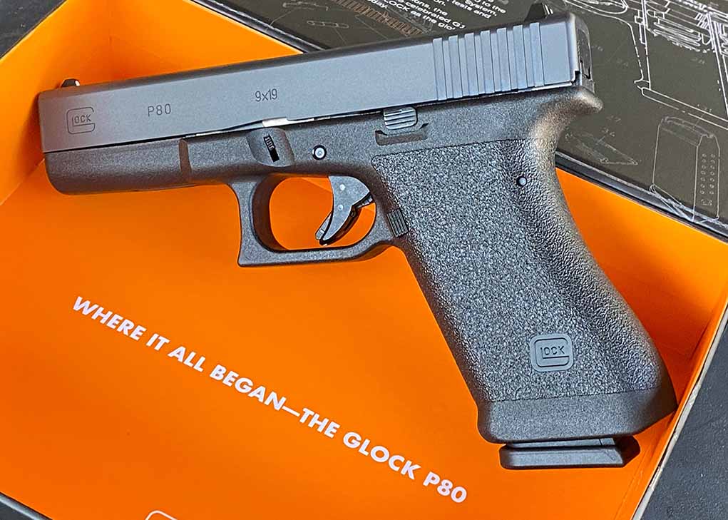 Glock pistola semiauto. mod. P80 cal. 9x19