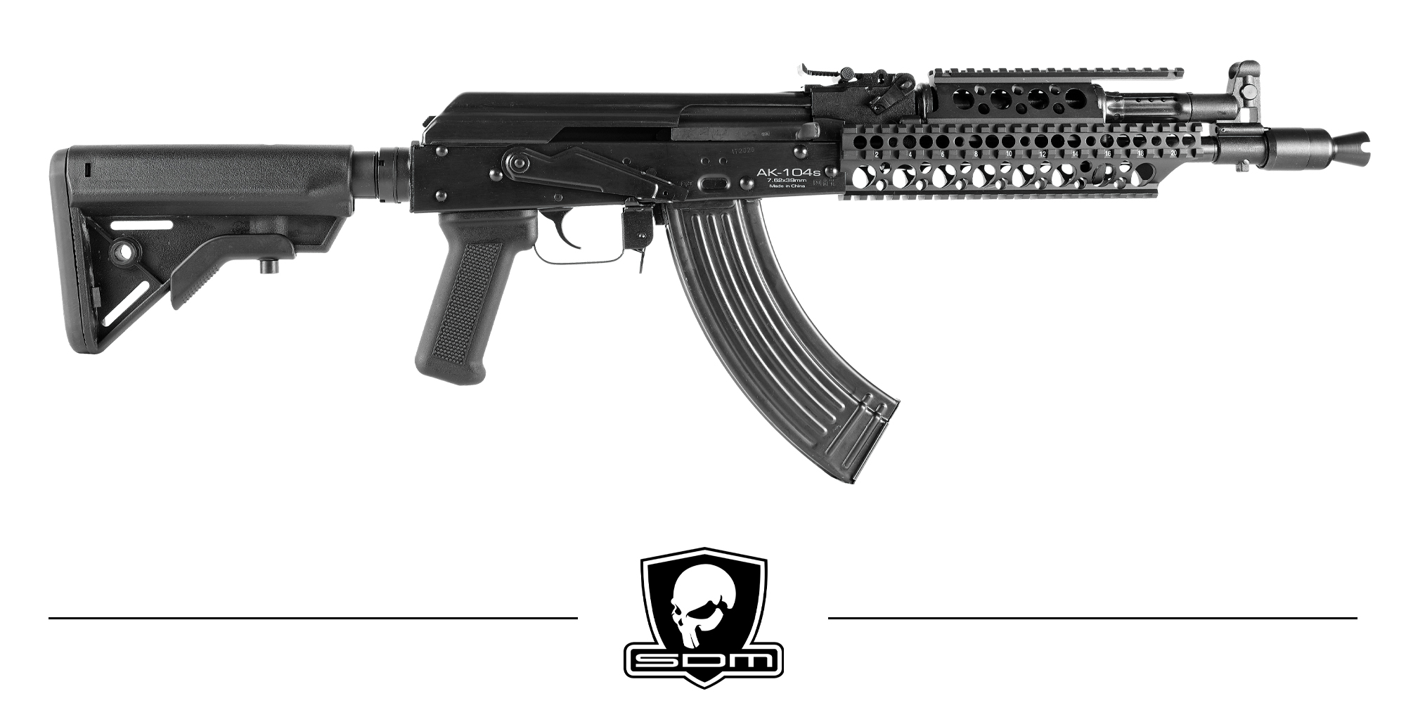 SDM carabina semiauto. mod.  AK-104 cal. 7,62x39