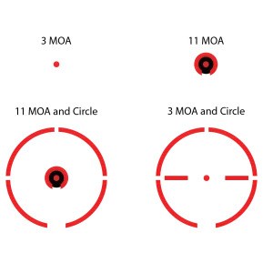 Burris Fastfire 4 Red Dot multireticolo