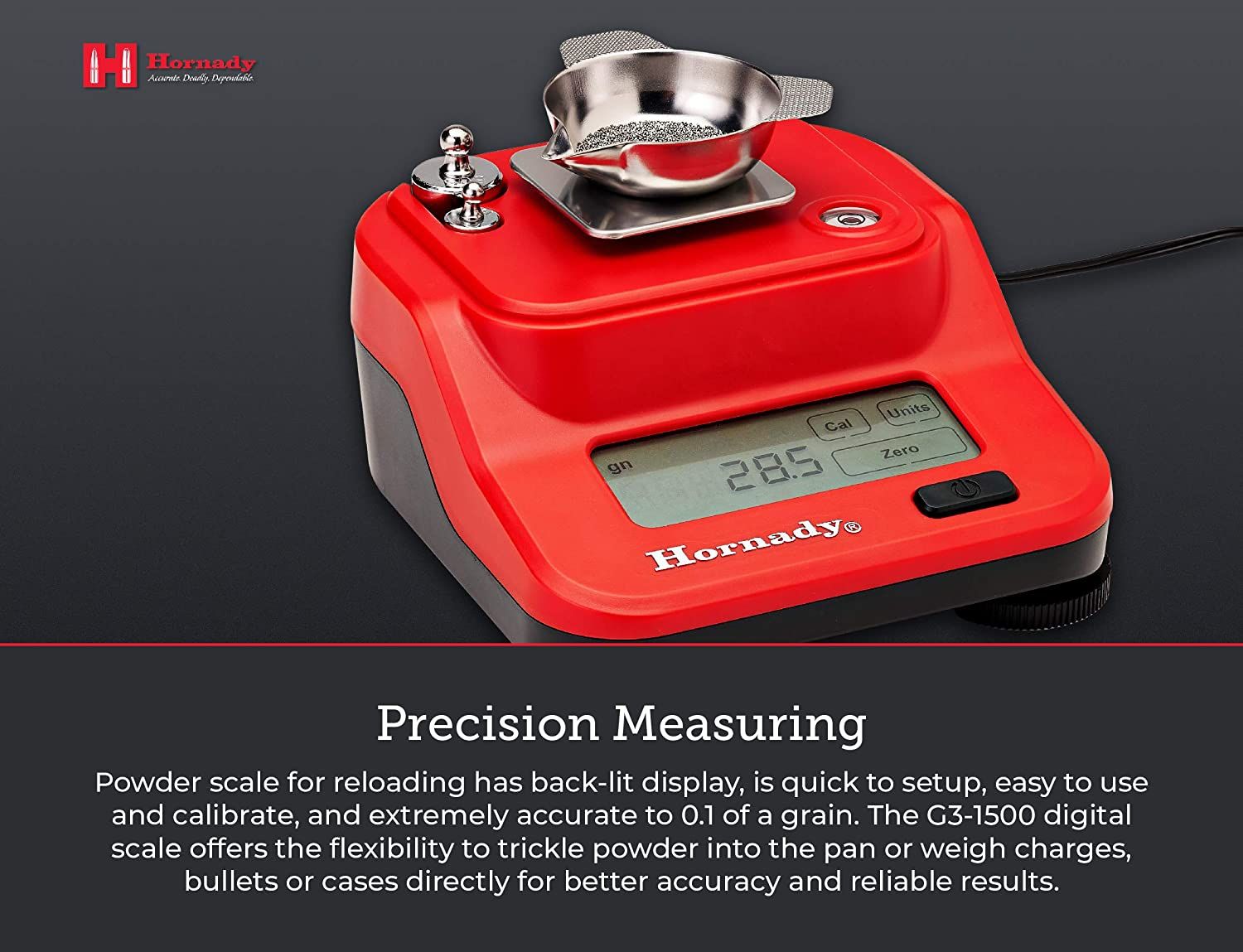 Hornady M2 Digital Bench Scale Bilancia Digitale da Banco #050111