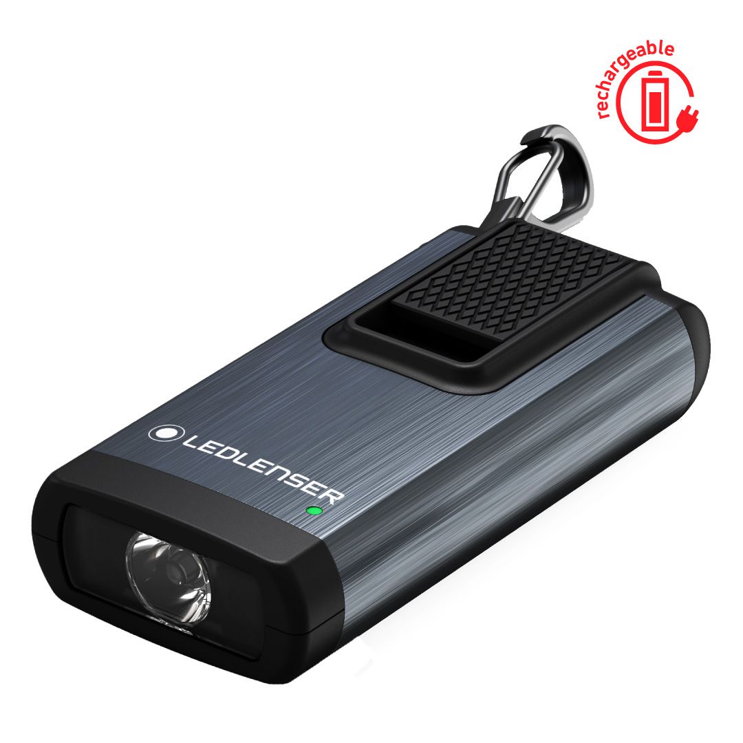 LED LENSER TORCIA K6R 400LM GRAY RICARICABILE