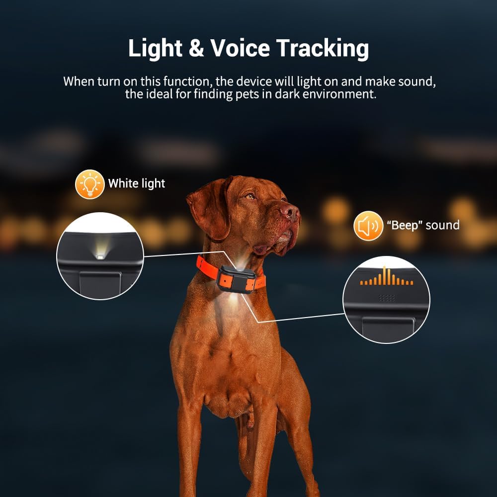 Collare localizzatore GPS per cani utilizzabile con Smartphone