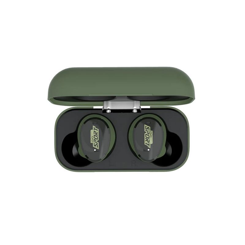 IsoTunes auricolare protettivi Caliber IN EAR Bluetooth WIRELESS - Green EN352