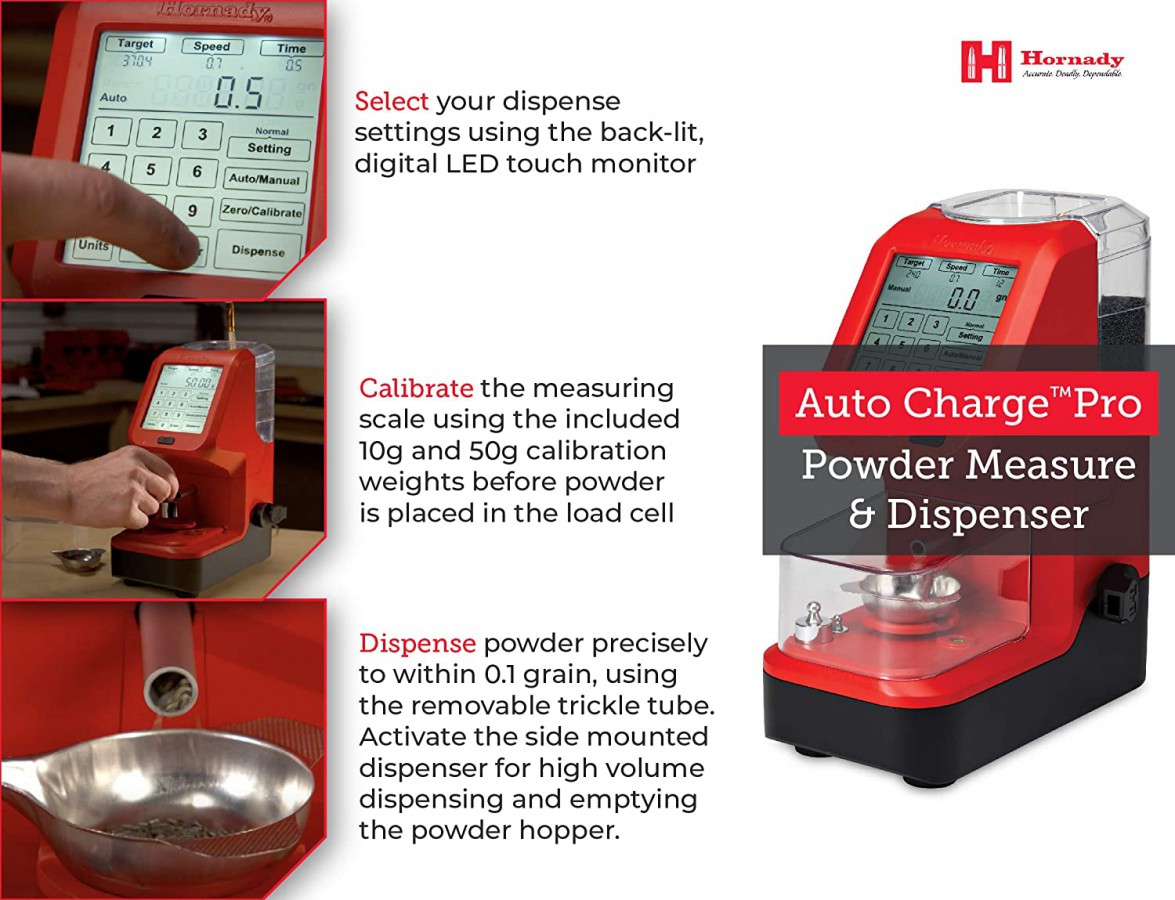 Hornady Dosatore Bilancia Automatico Auto Charge Pro #050053