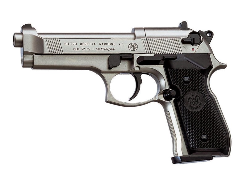 Umarex Beretta 92FS Nickel CO2 Canna fissa