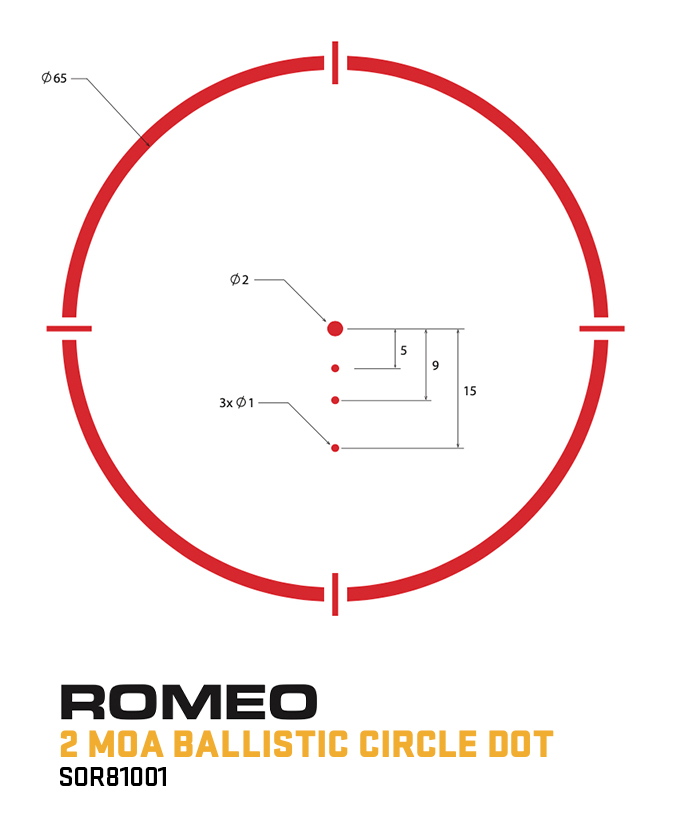 Sig Sauer Red Dot Romeo 8H