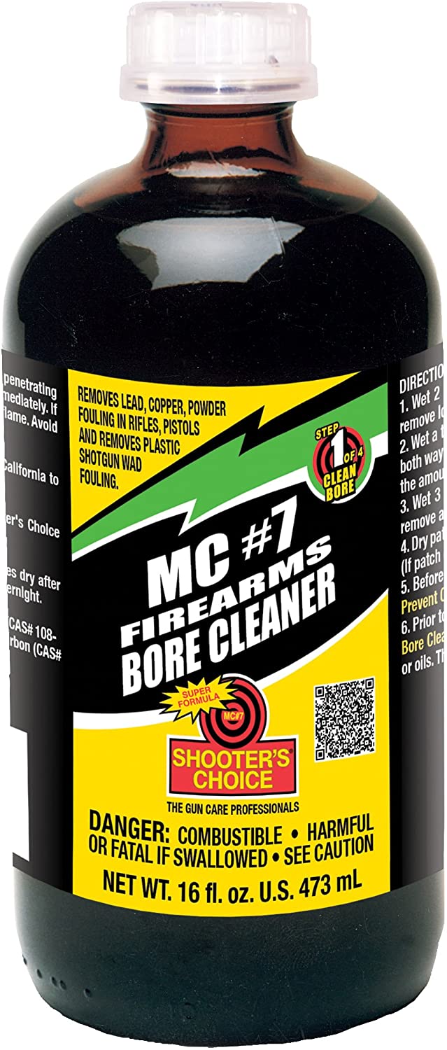 Shooter's Choice Mc#7 Bore Cleaner & Conditioner Bottiglia Vetro, 16oz