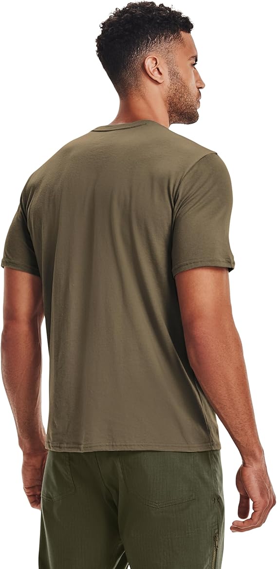 Under Armour Tactical Maglietta M Tac Cotton Colore Tan
