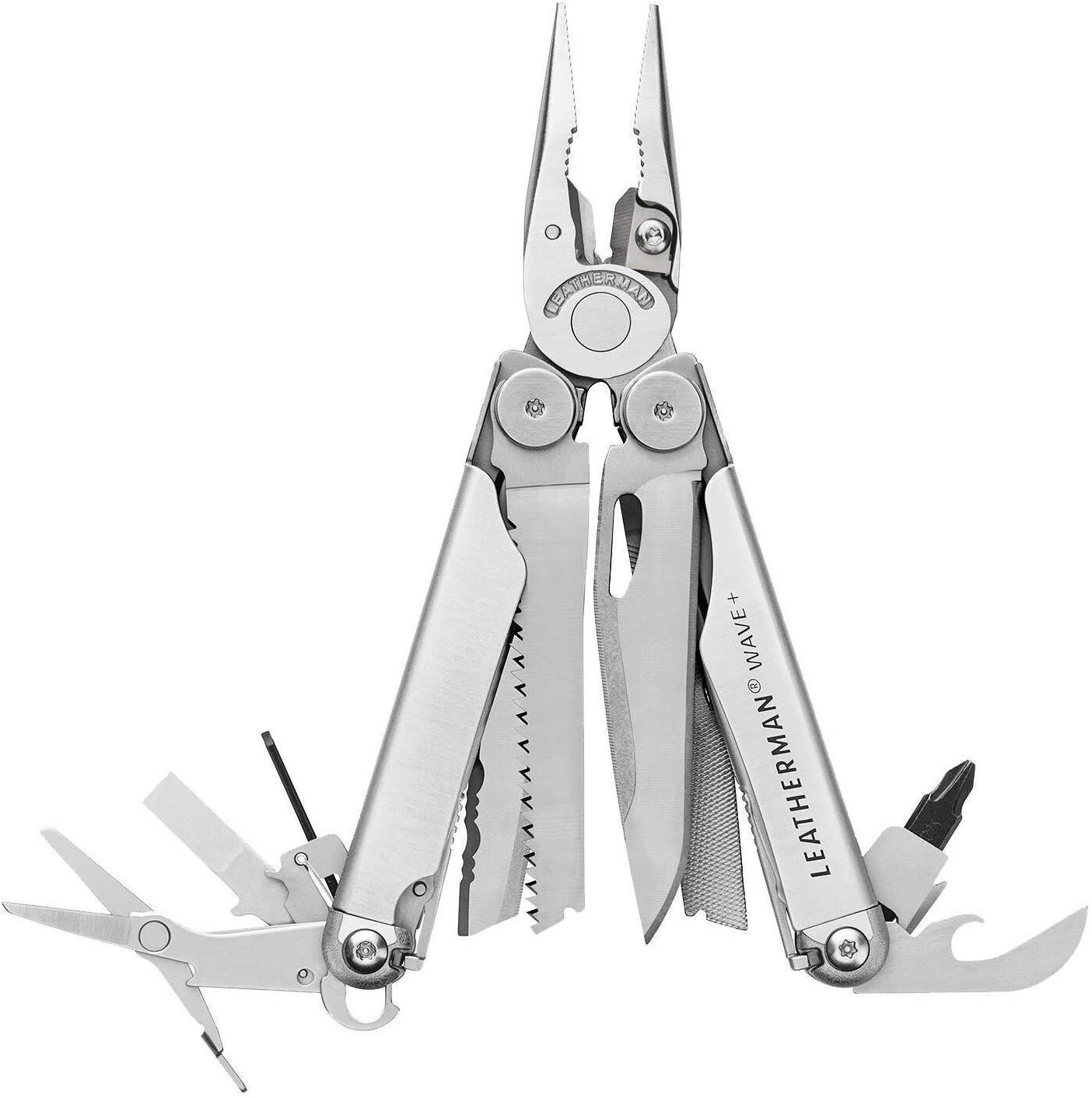 LEATHERMAN - Wave Plus attrezzo multifunzione con 18 utensili