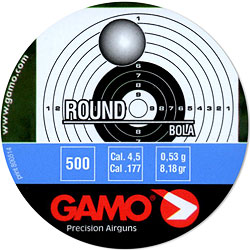 Pallini cal. 4,5mm Gamo Round
